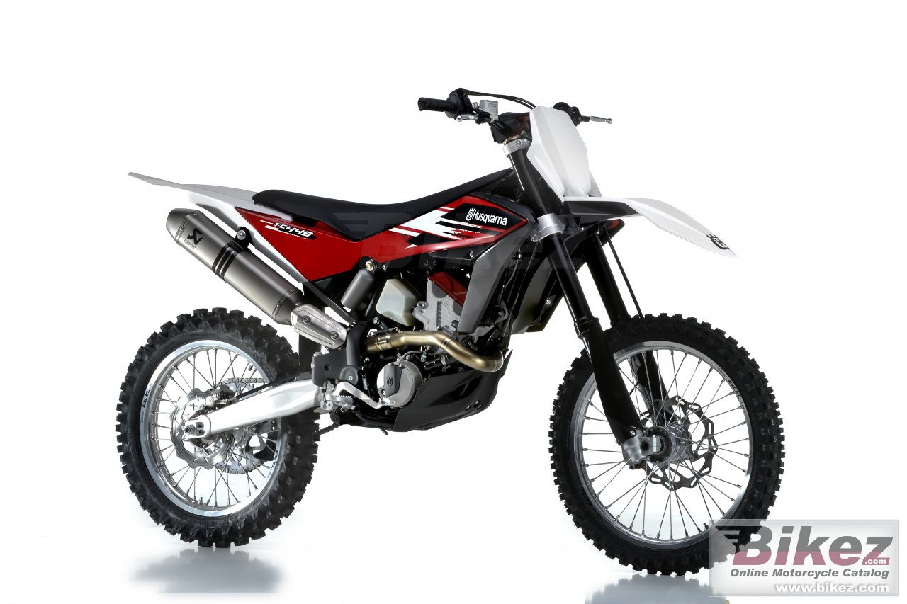 Big Husqvarna tc449 picture and wallpaper from Bikez.com